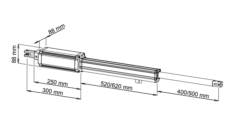 MEDIDAS MOTOR LINEAR